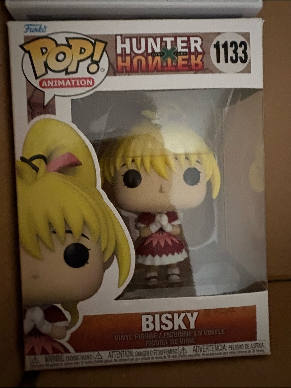 Funko Pop! Animation Bisky Vinyl Figure - Yellow Hair, Red Dress